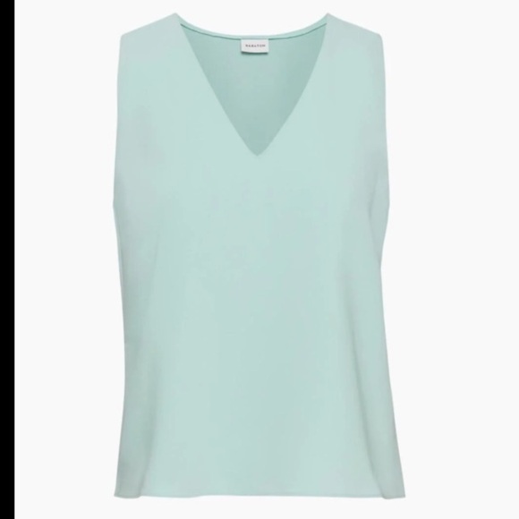 Babaton Tops - Babaton aquamarine vara blouse. Size XS NWOT